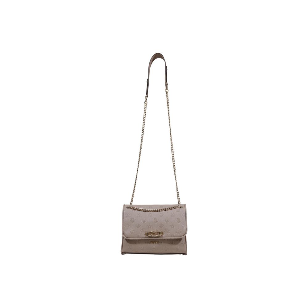 Guess Beige Polyethylene Handbag