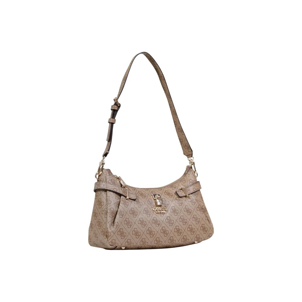 Guess Beige Polyethylene Handbag