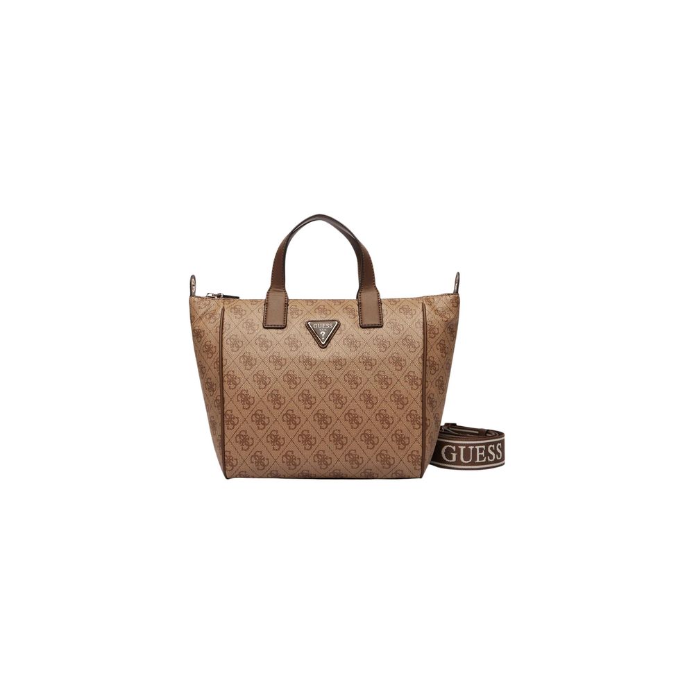 Guess White Polyethylene Handbag