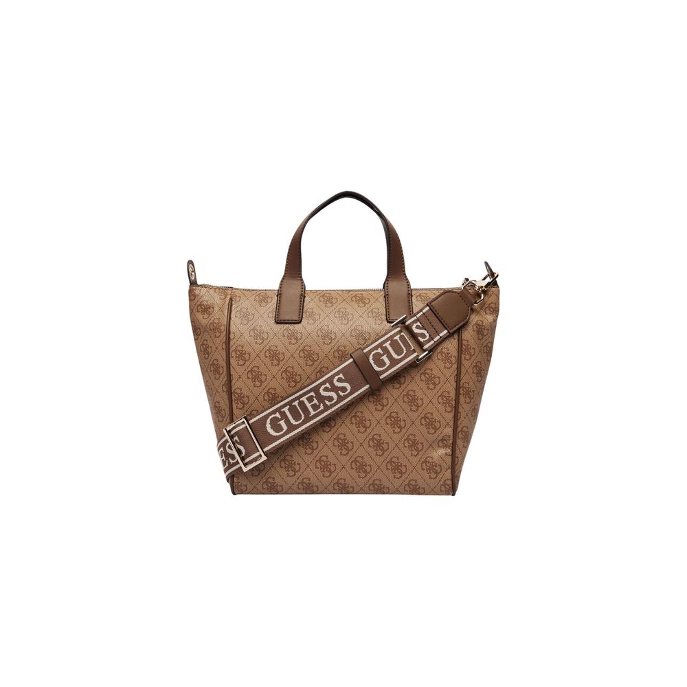 Guess White Polyethylene Handbag