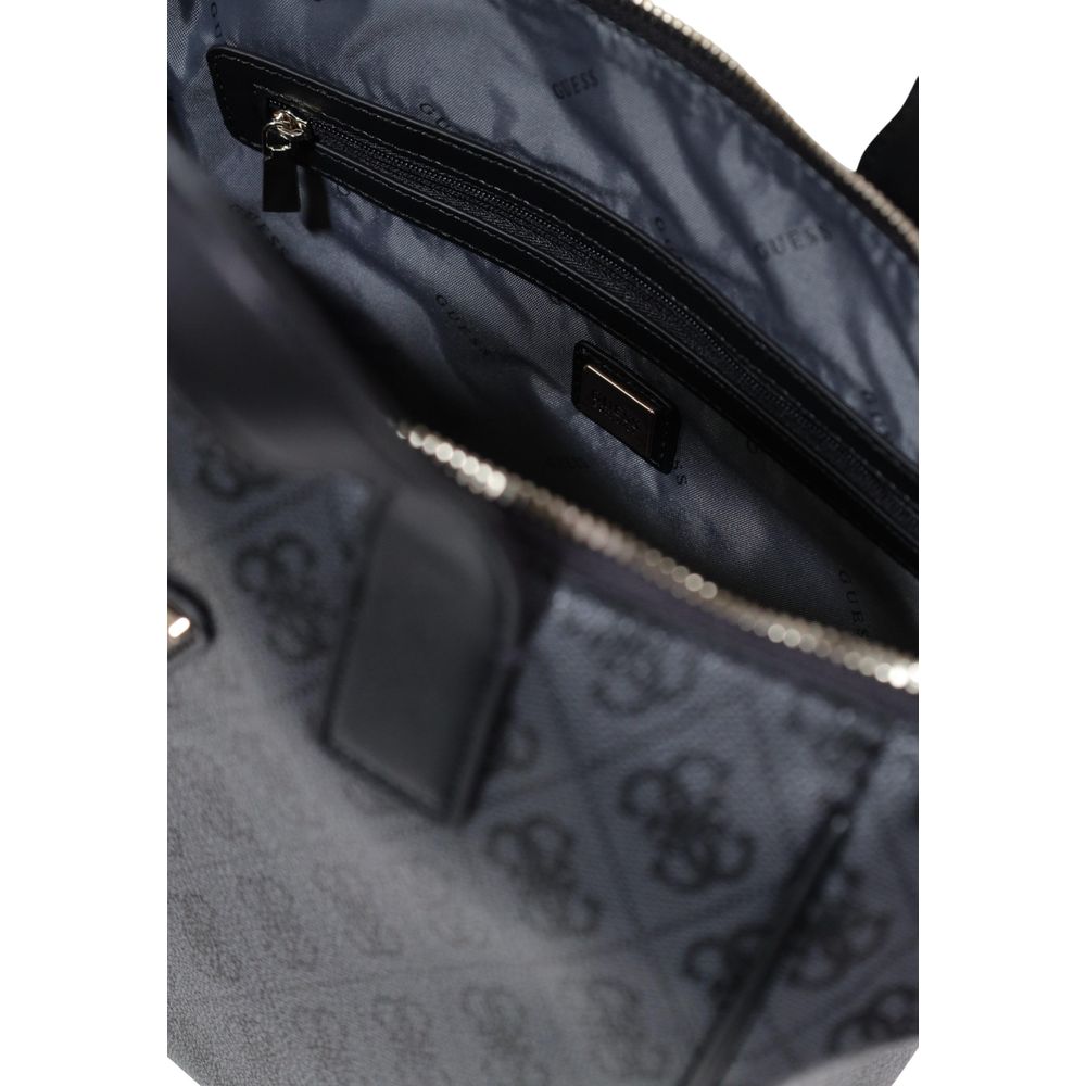 Guess Gray Polyethylene Handbag