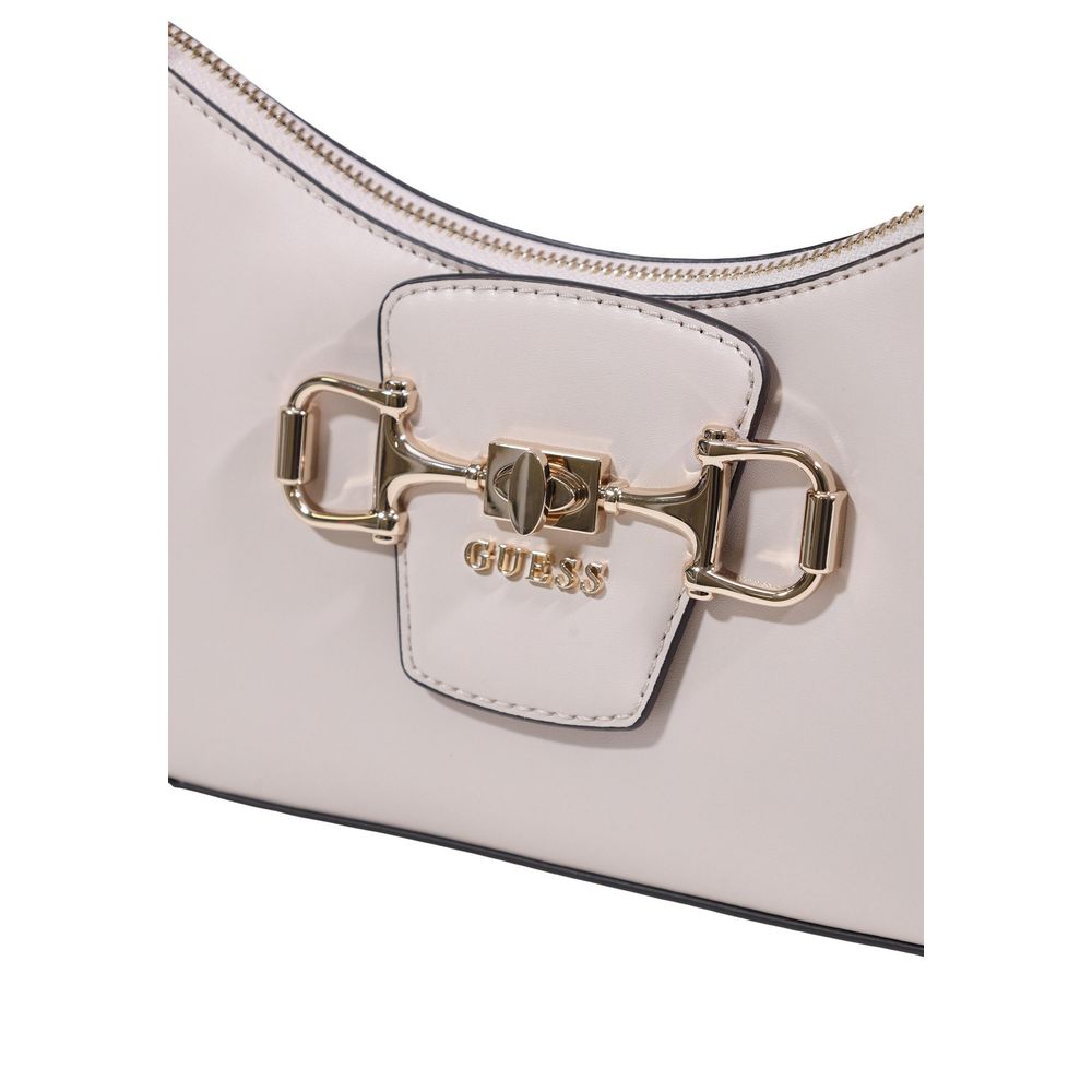 Guess Pink Polyethylene Handbag