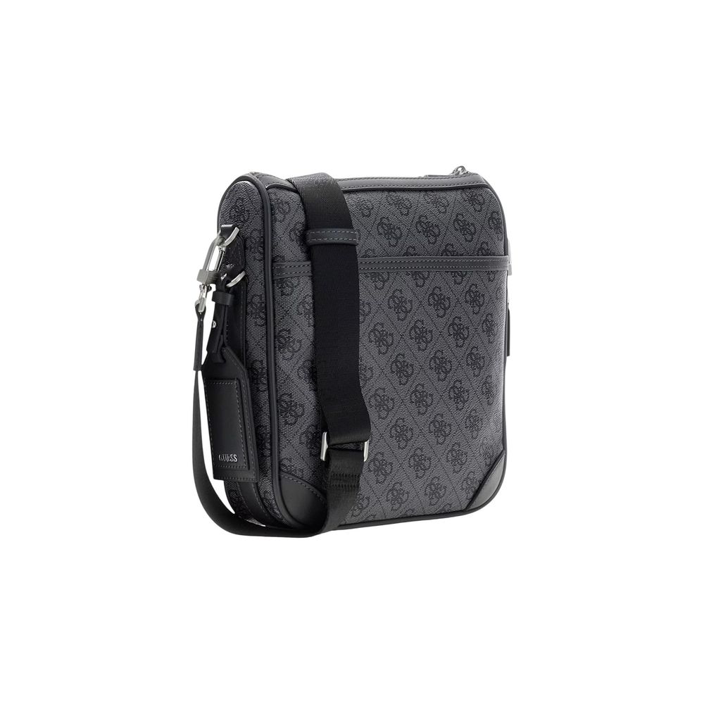 Guess Gray Polyethylene Messenger Bag