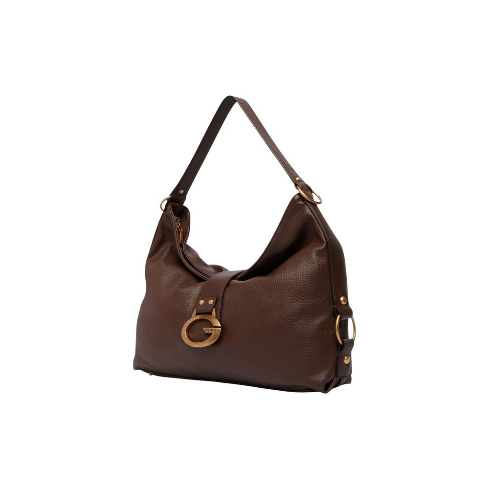 Guess Brown Polyethylene Handbag