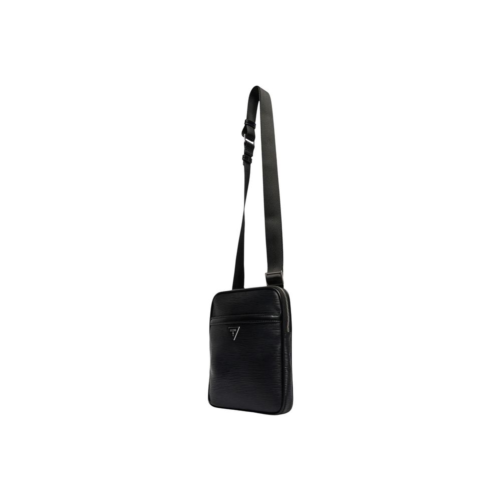 Guess Black Polyethylene Messenger Bag