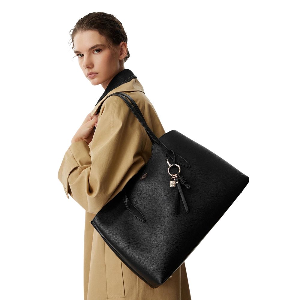 Guess Black Polyethylene Handbag