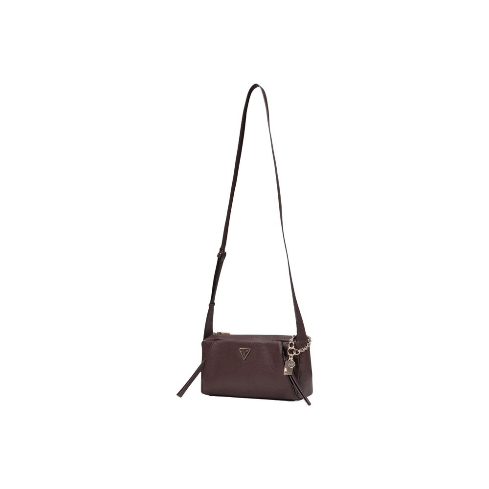 Guess Brown Polyethylene Handbag