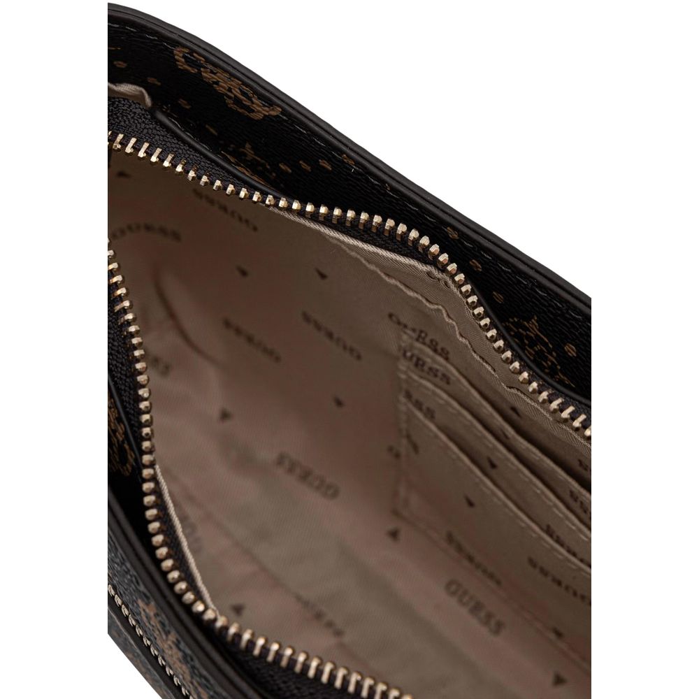 Guess Brown Polyethylene Handbag