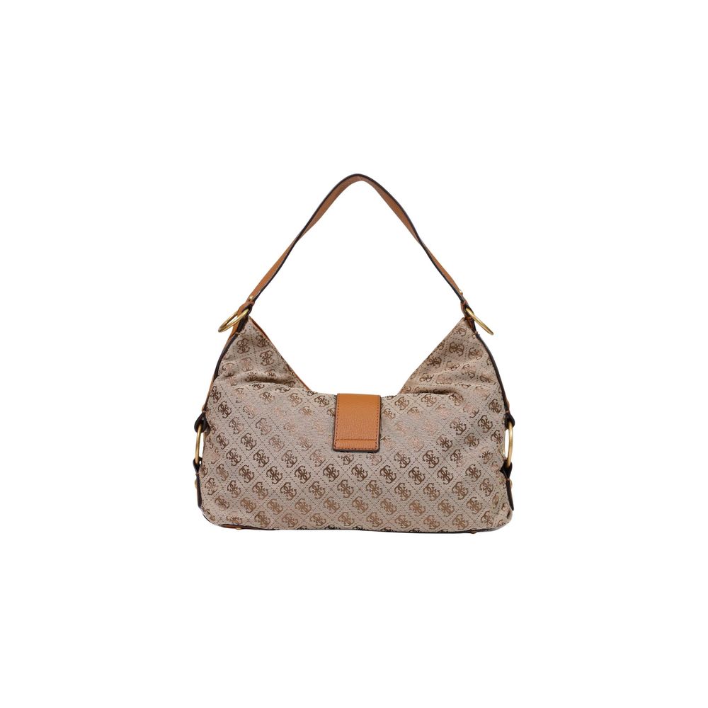 Guess Beige Polyester Handbag