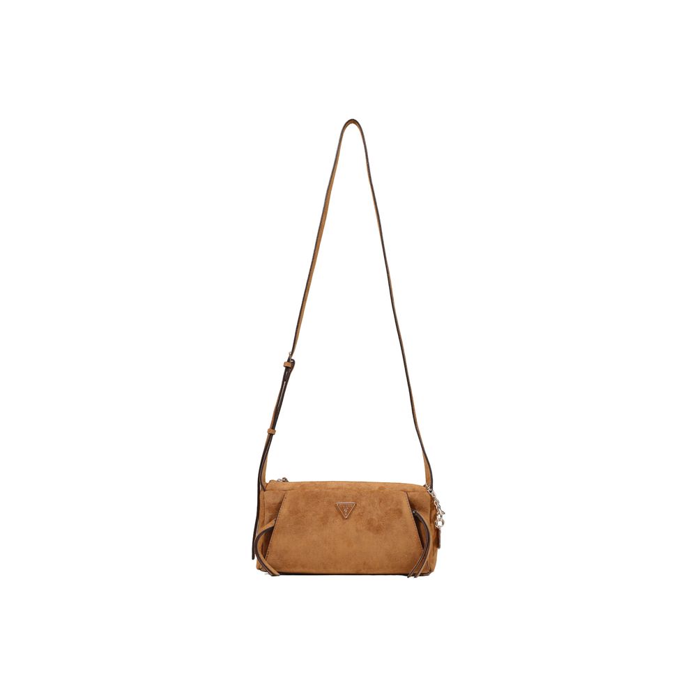 Guess Brown Polyester Handbag