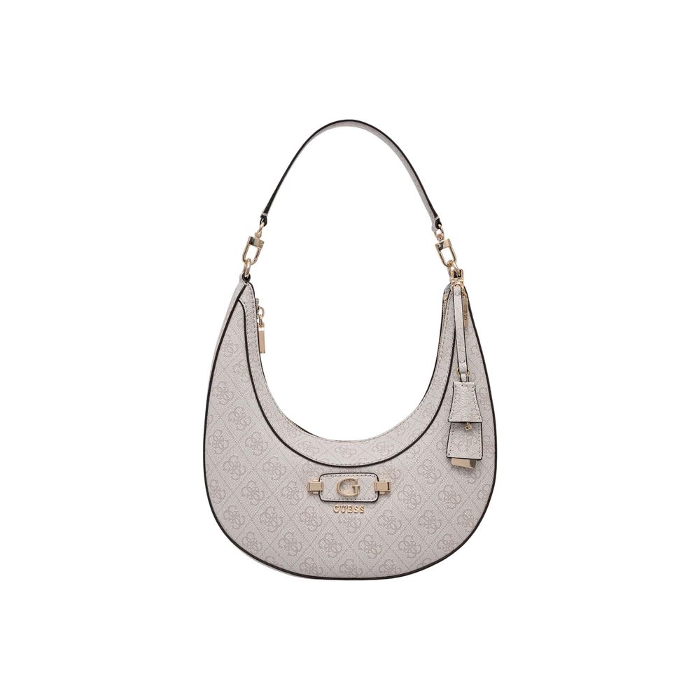 Guess White Polyethylene Handbag