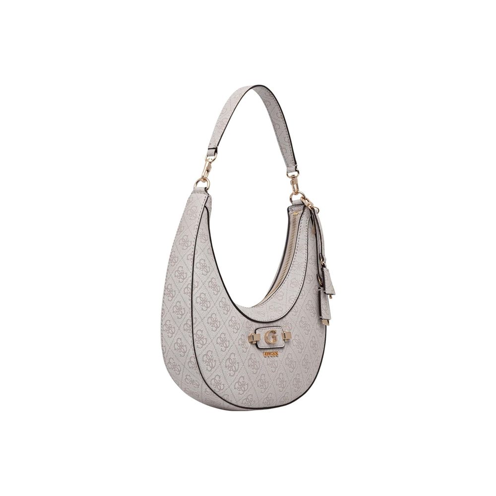 Guess White Polyethylene Handbag