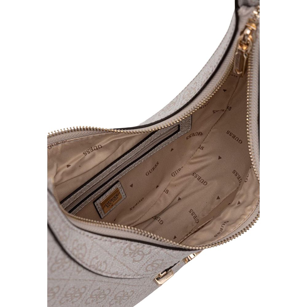 Guess White Polyethylene Handbag