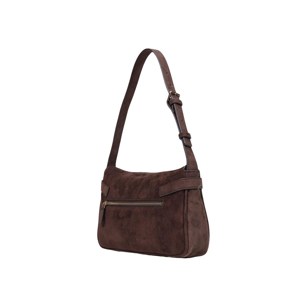 Guess Brown Polyester Handbag