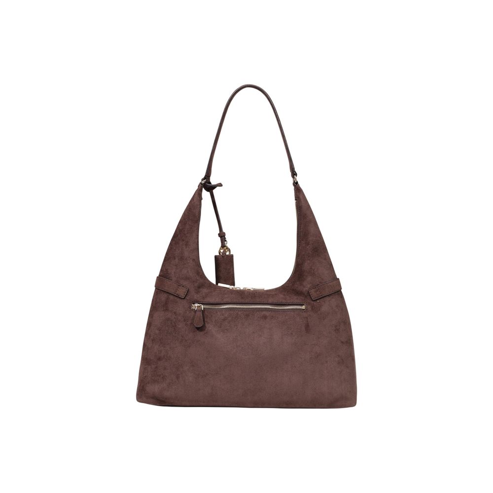 Guess Brown Polyester Handbag