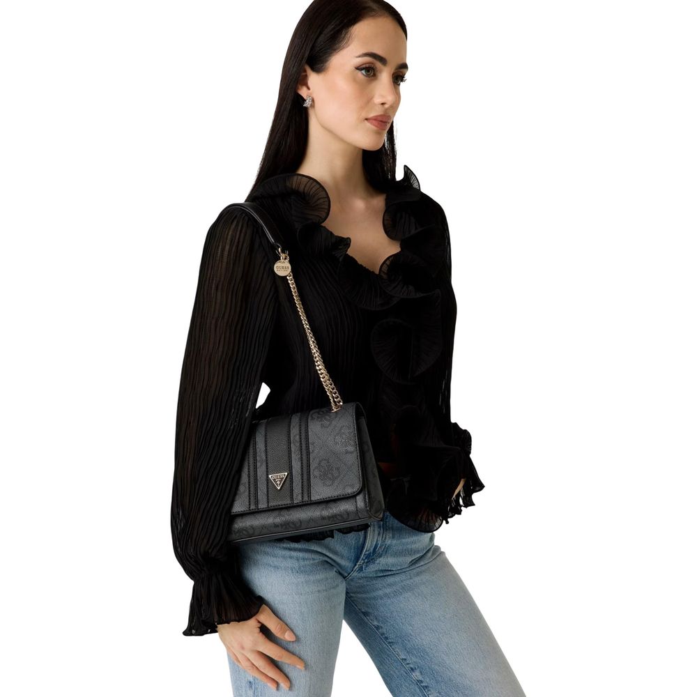 Guess Gray Polyethylene Handbag