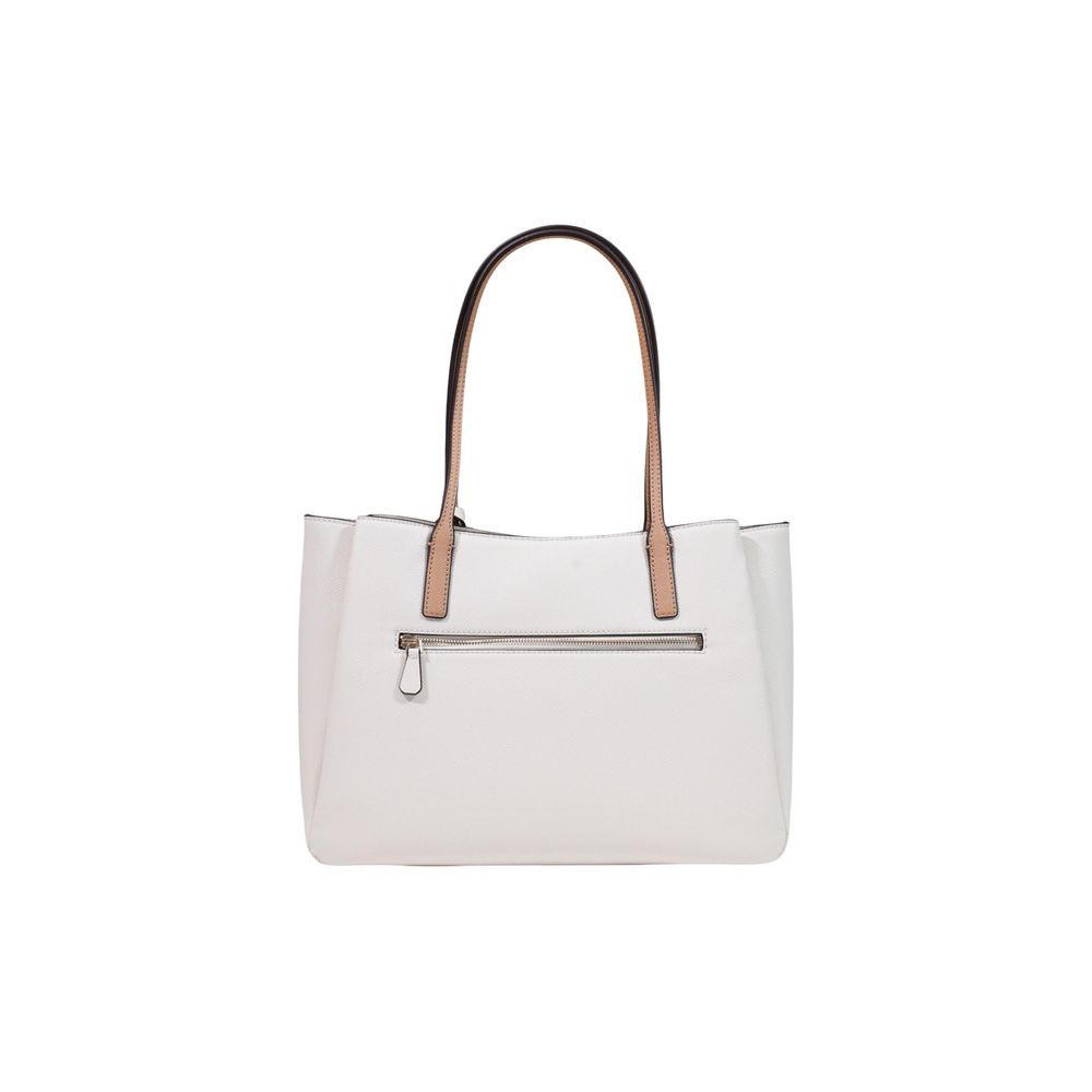 Guess Beige Polyethylene Handbag