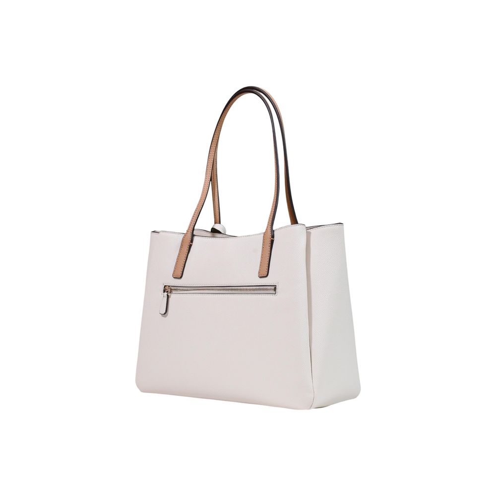 Guess Beige Polyethylene Handbag
