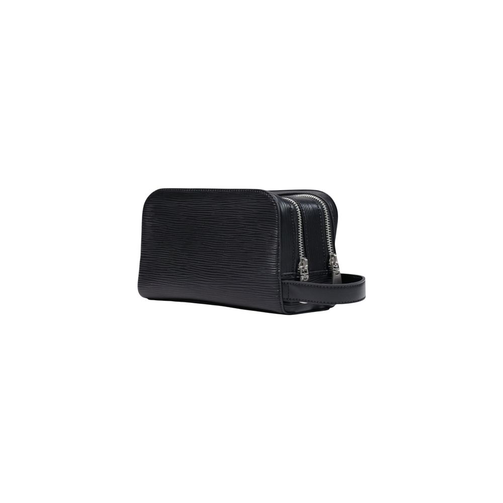Guess Black Polyethylene Clutch Bag