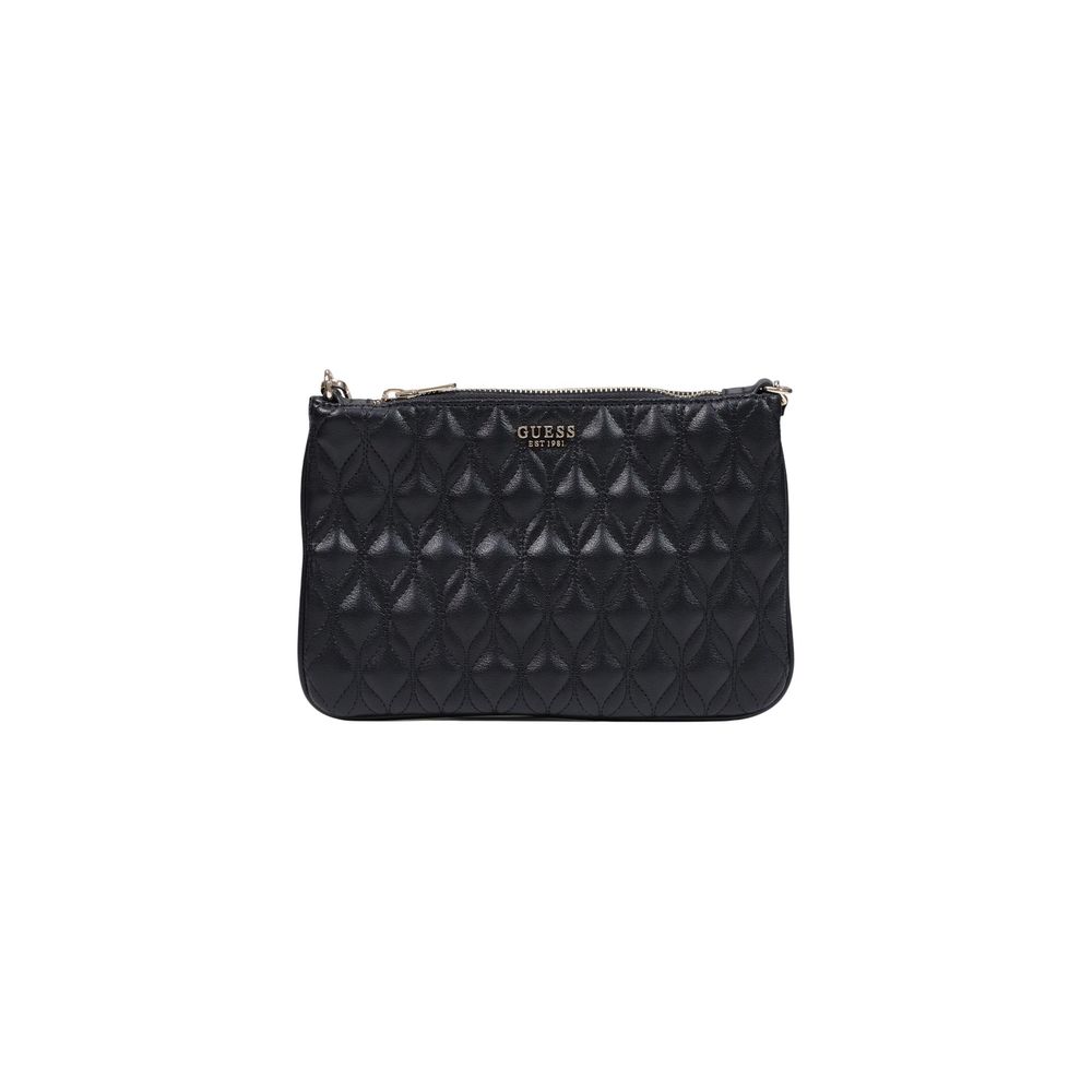 Guess Black Polyethylene Clutch Bag