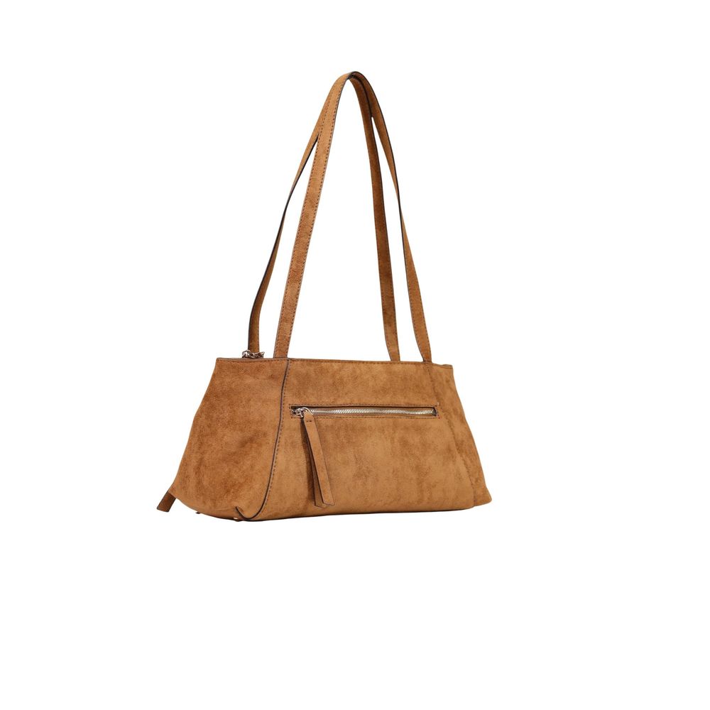 Guess Brown Polyester Handbag