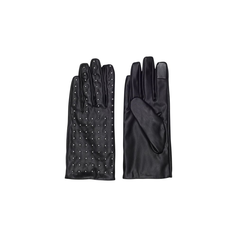 Pieces Black Polyethylene Gloves