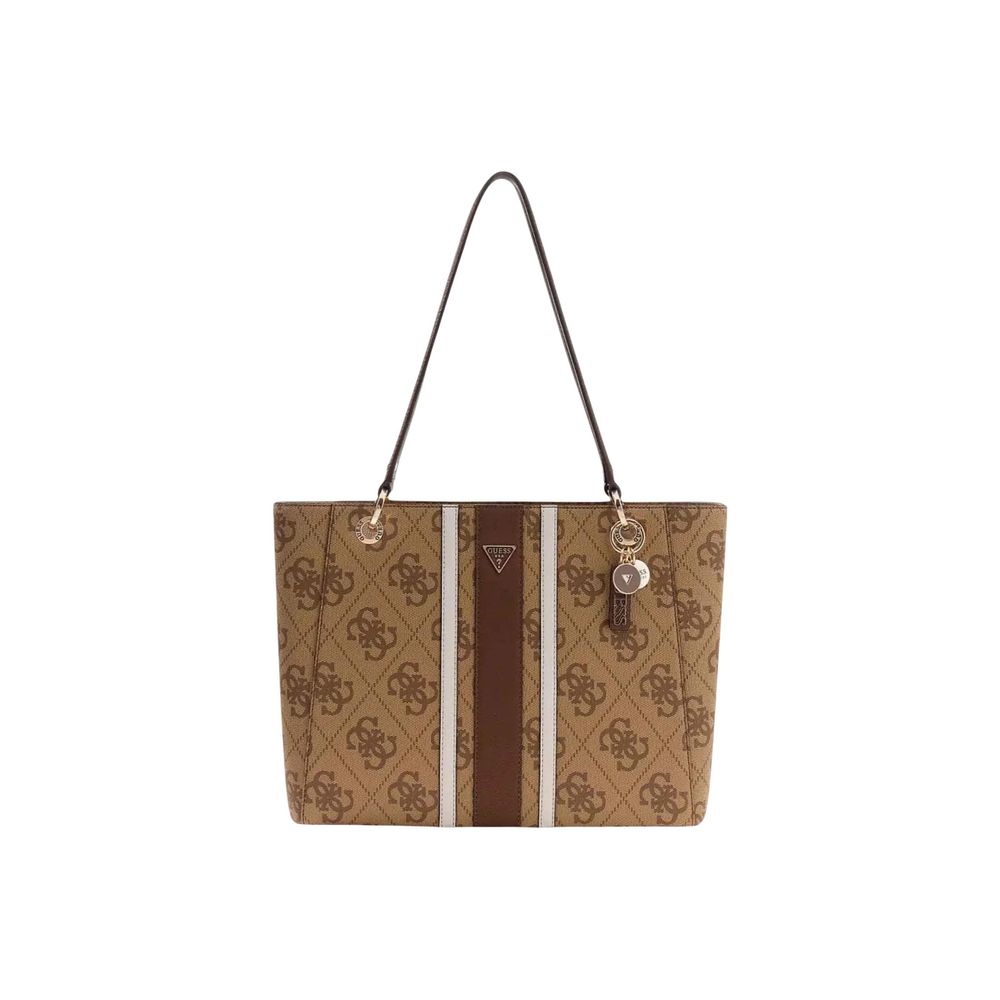 Guess Bicolor Polyethylene Handbag