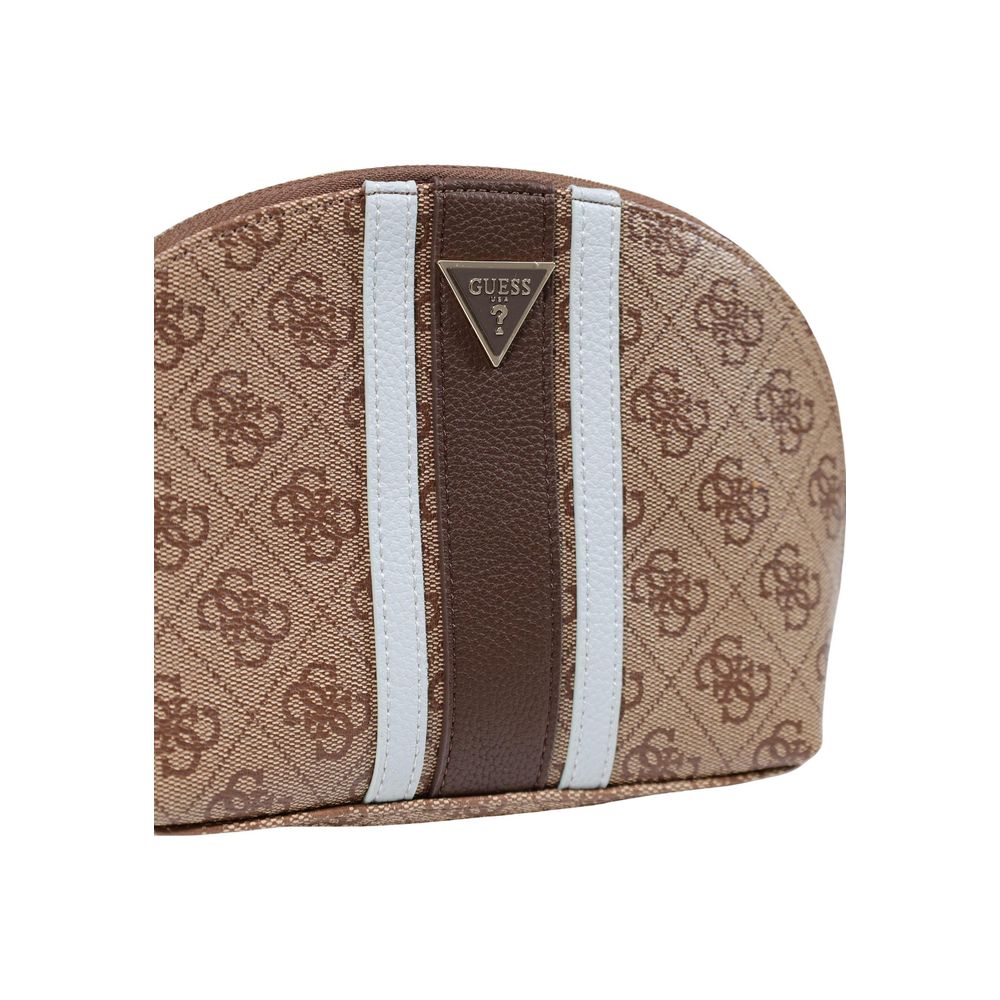 Guess Bicolor Polyethylene Clutch Bag
