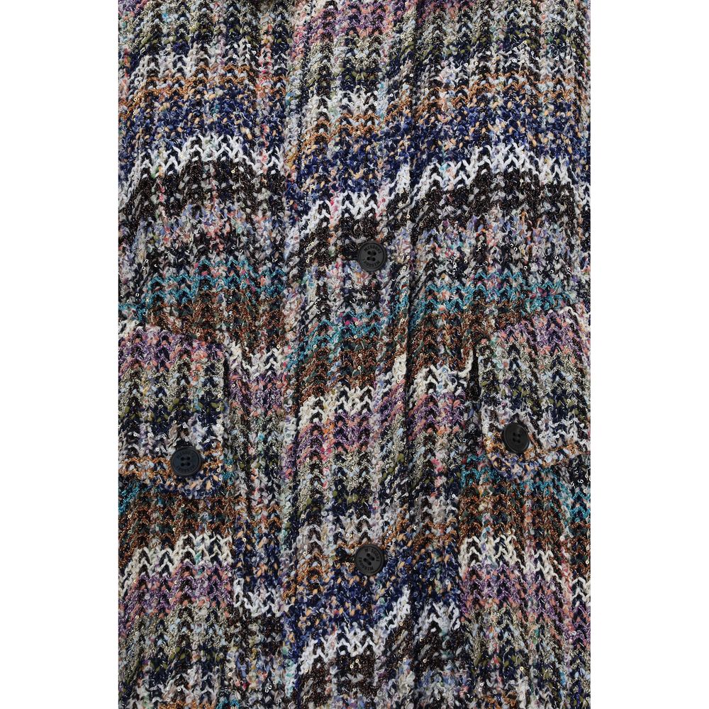 Missoni Multicolor Fabric Full-Length Jacket