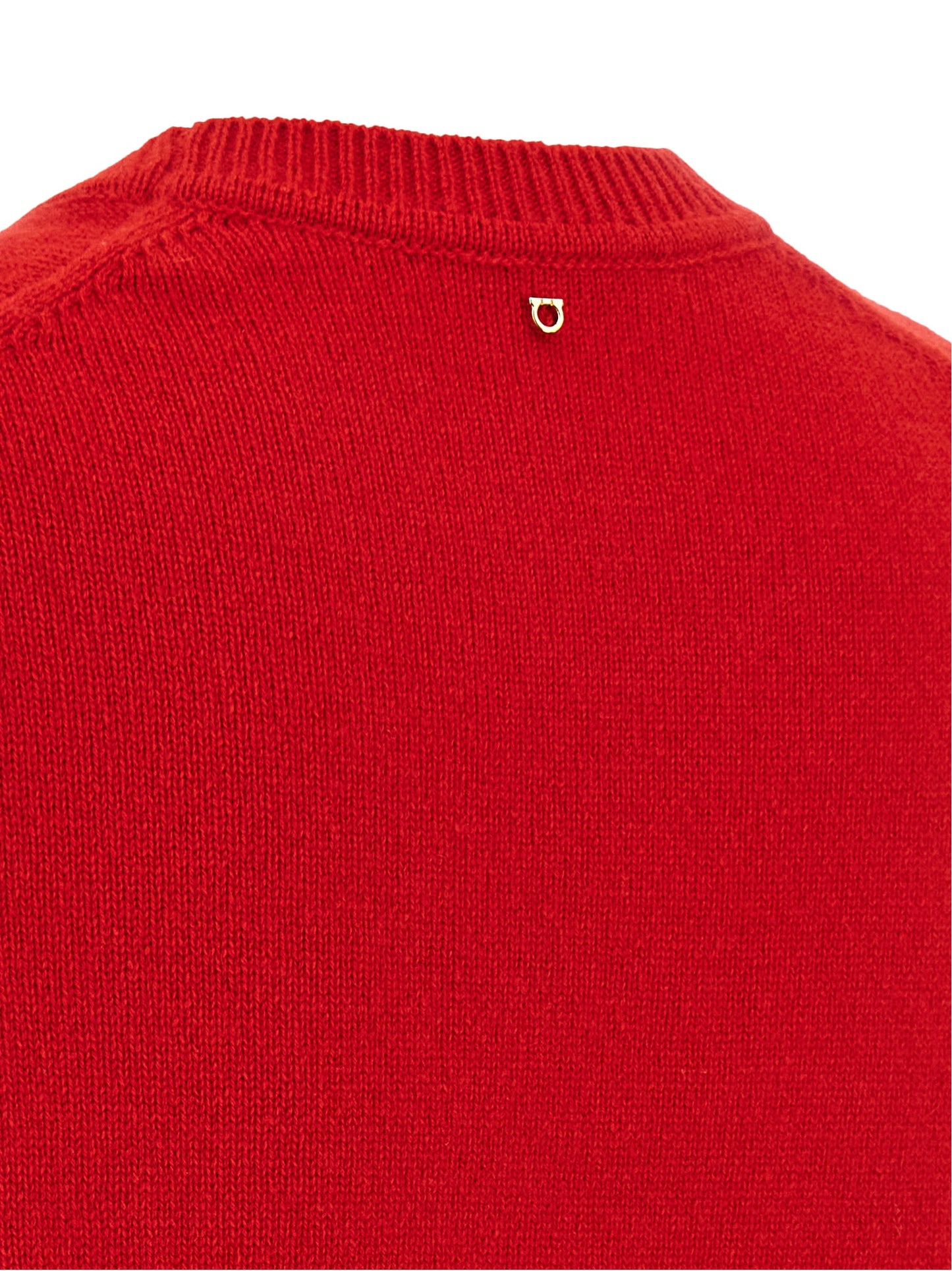 Ferragamo Red Cashmere Sweater