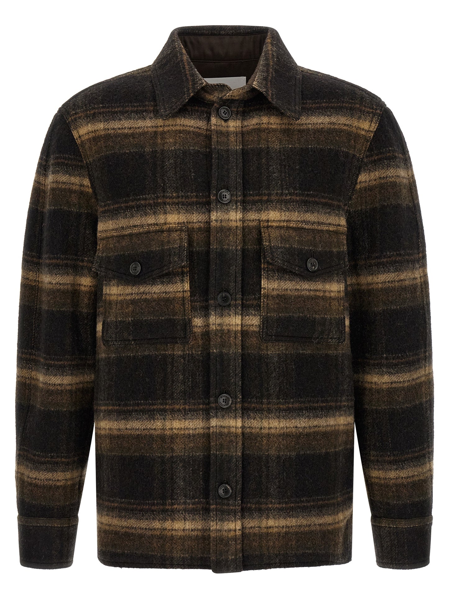 Isabel Marant Brown Wool Full-Length Jacket