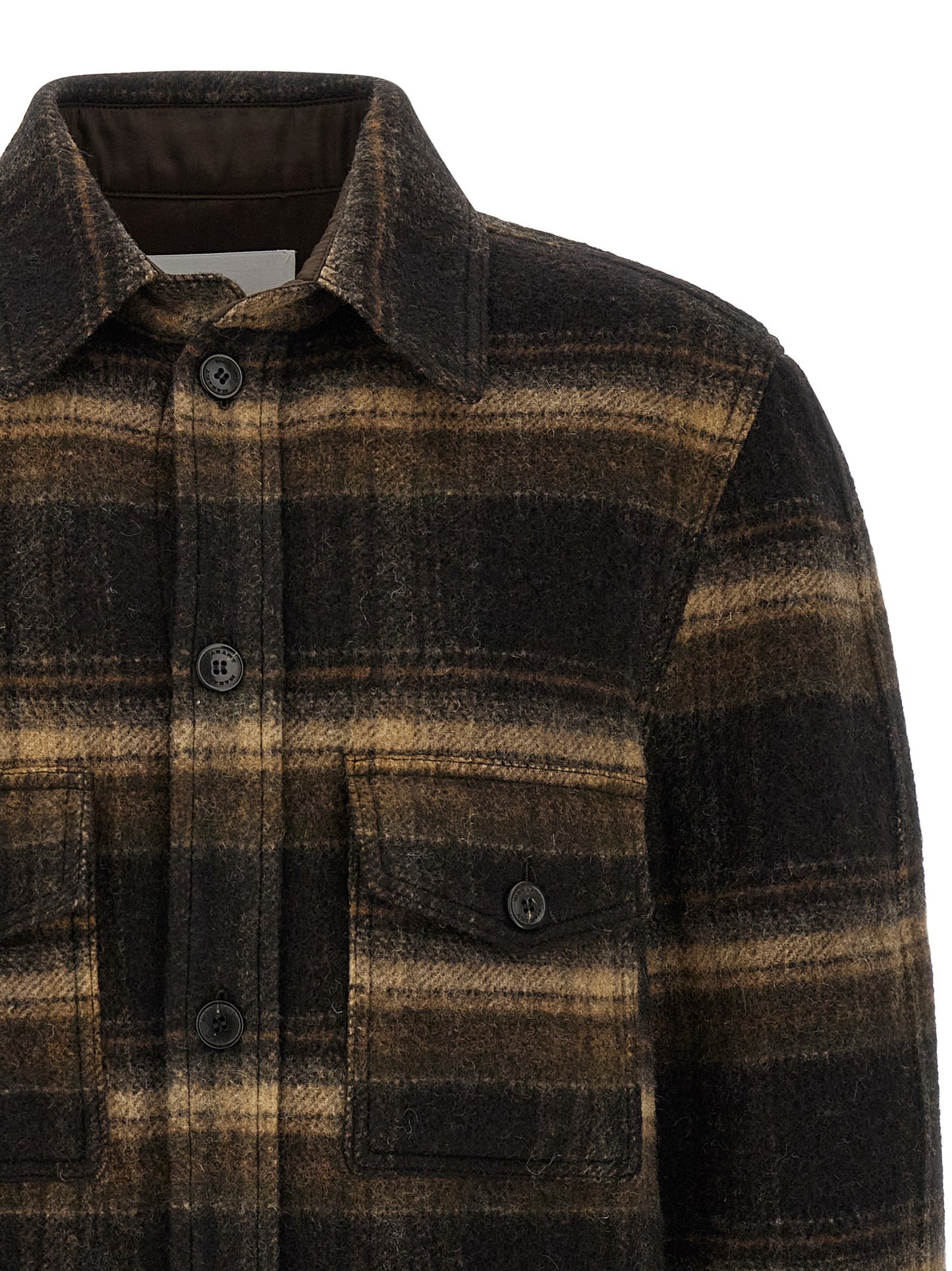 Isabel Marant Brown Wool Full-Length Jacket