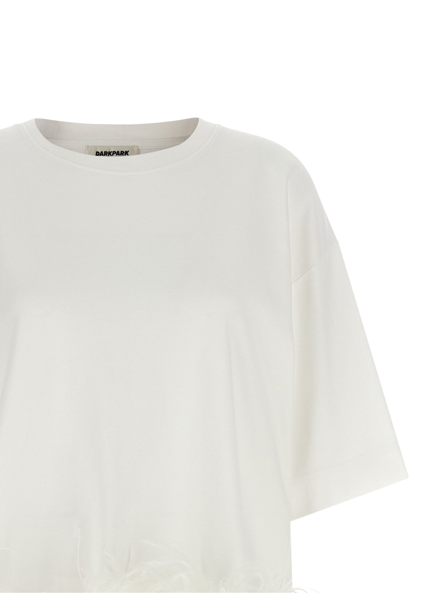 Darkpark White Cotton T-Shirt