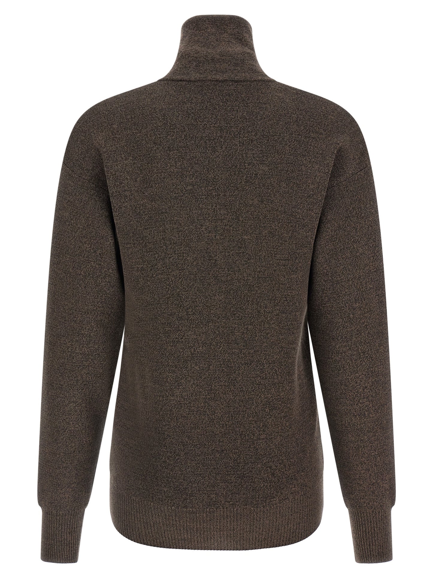 Lemaire Brown Wool Cardigan