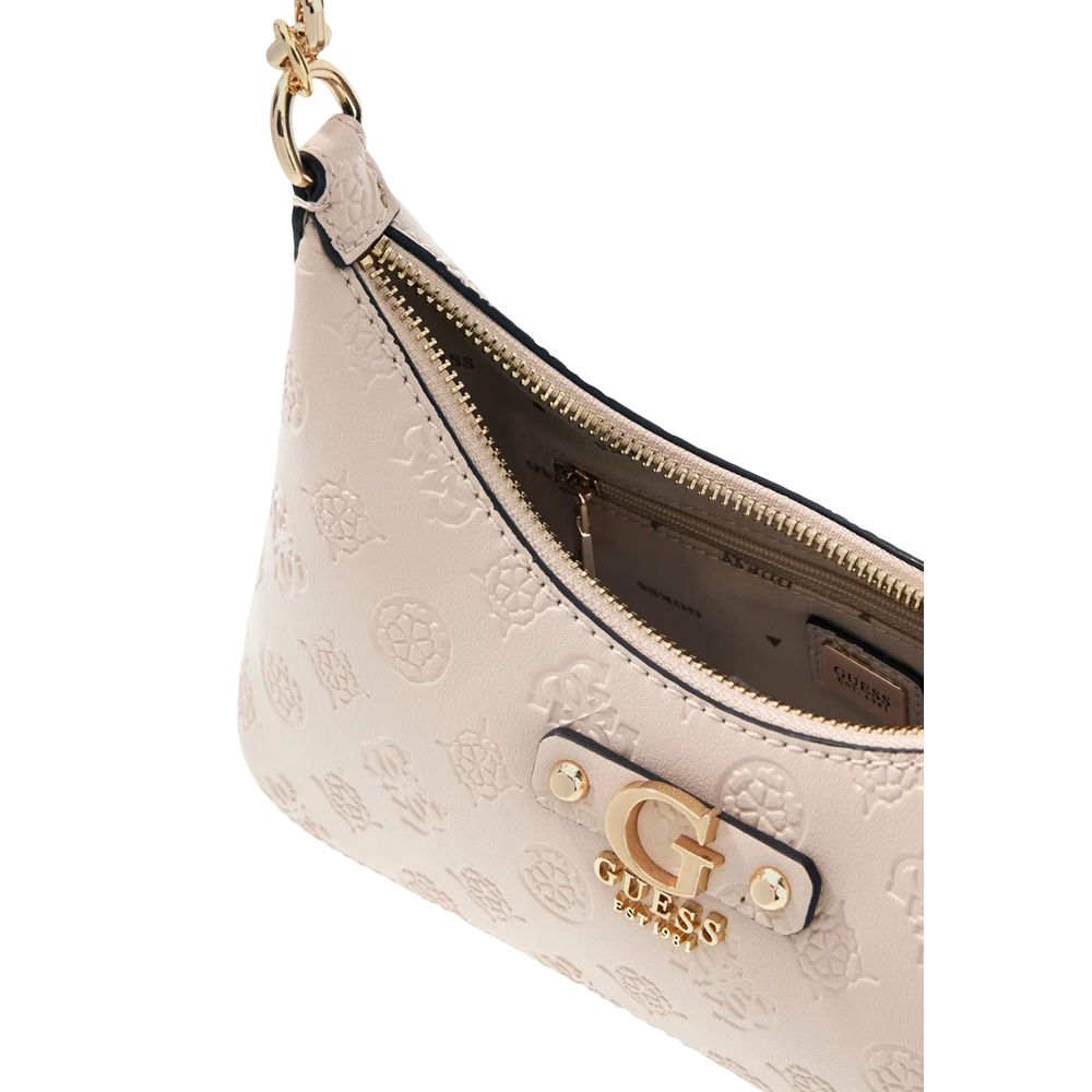 Guess Beige Polyethylene Handbag