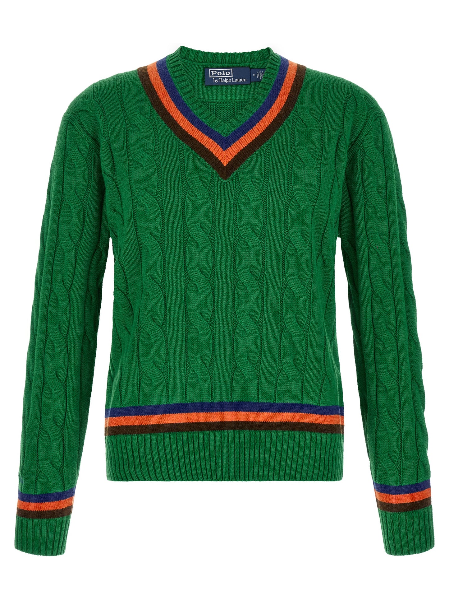 Polo Ralph Lauren Bicolor Wool Cardigan