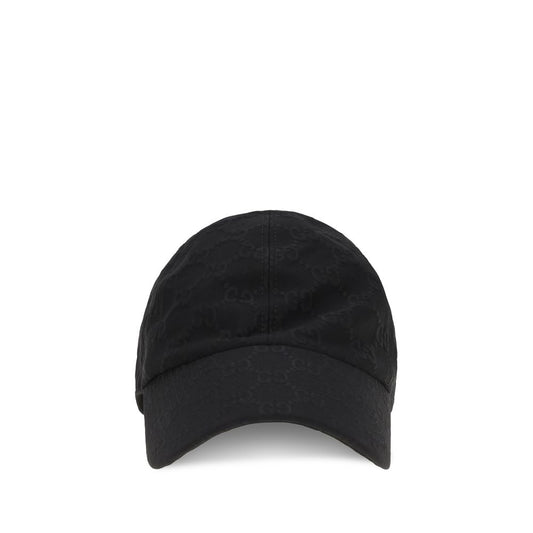 Gucci Black Cotton Cap (Baseball Hat)