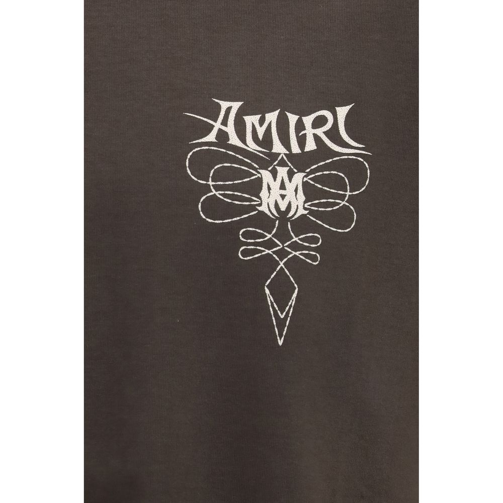 Amiri Brown Cotton T-Shirt