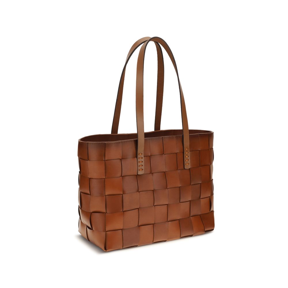 Dragon Diffusion Brown Calf Leather Bos Taurus Handbag