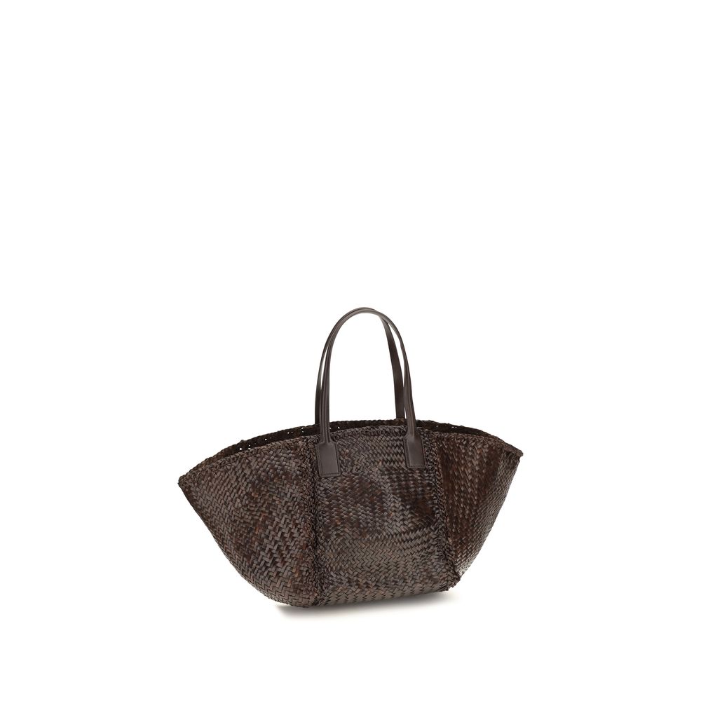 Dragon Diffusion Brown Calf Leather Bos Taurus Handbag
