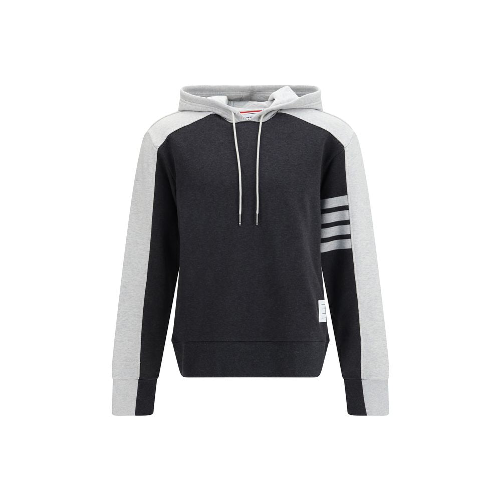 Thom Browne Gray Cotton Sweatshirt