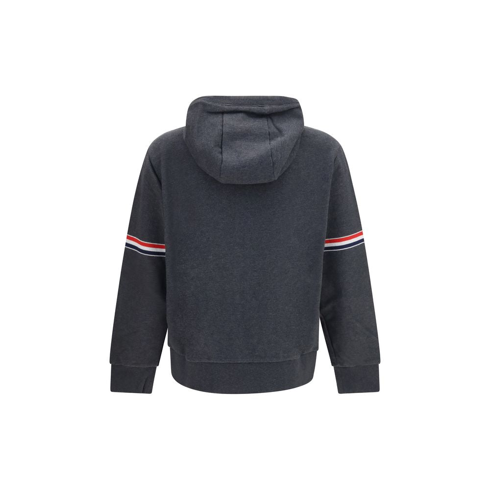 Thom Browne Gray Cotton Sweatshirt