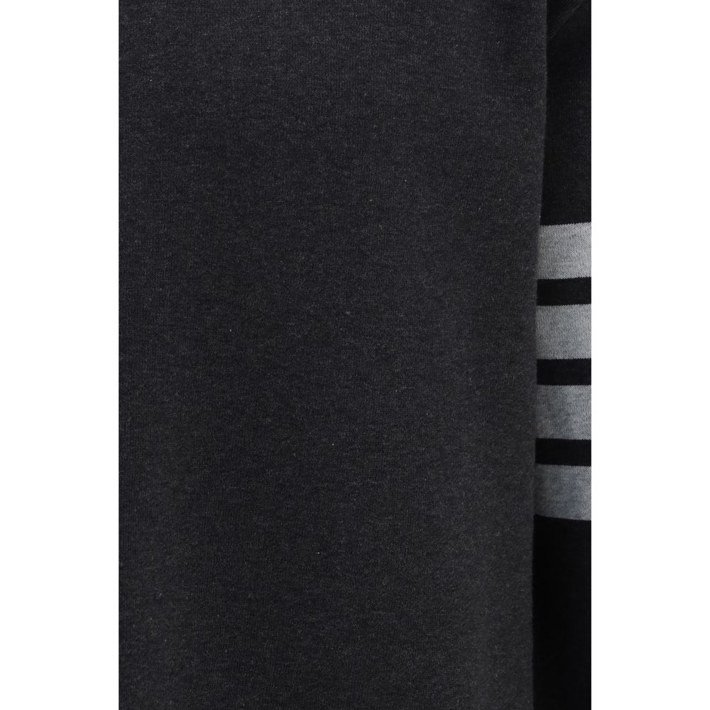 Thom Browne Gray Cotton Sweatshirt