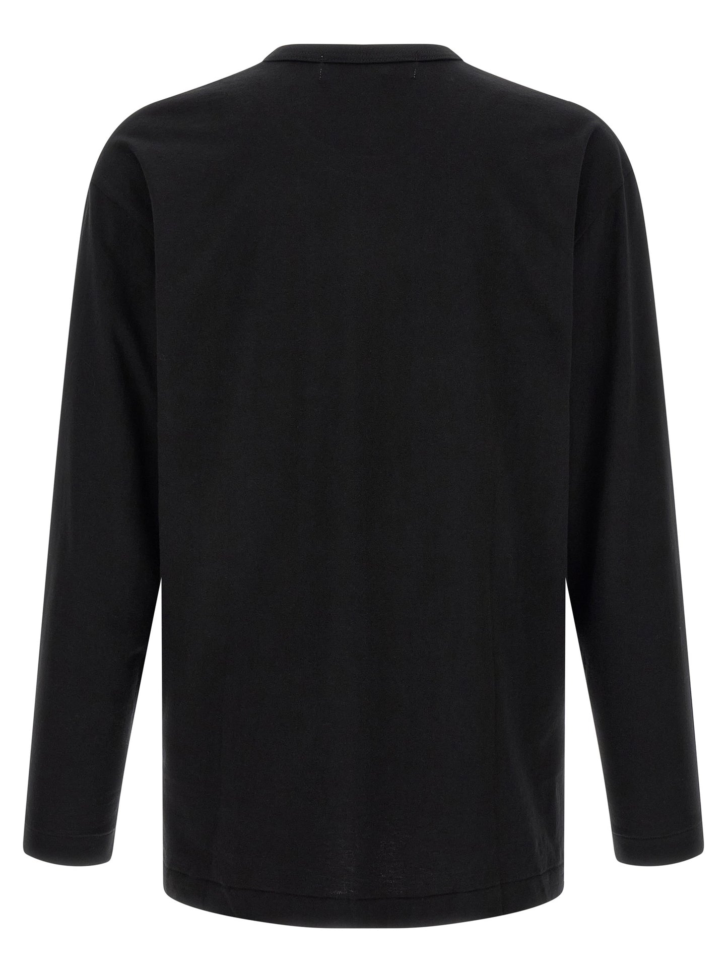 Comme Des Garçons Play Black Cotton T-Shirt