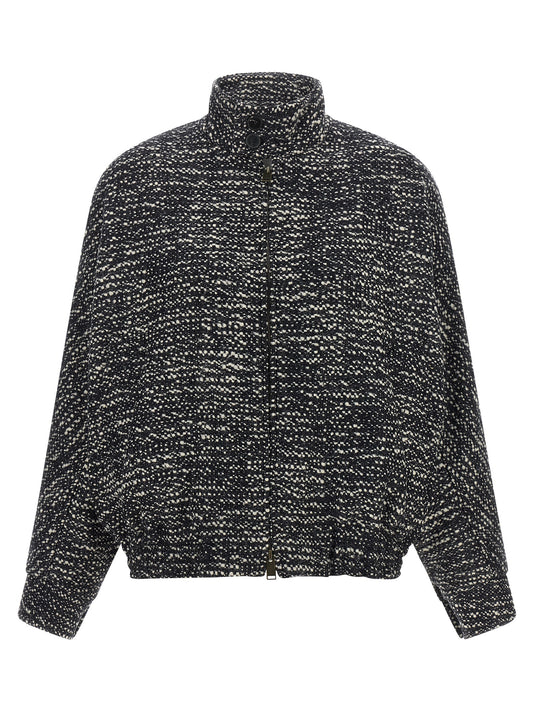 Darkpark Bicolor Virgin Wool Bomber