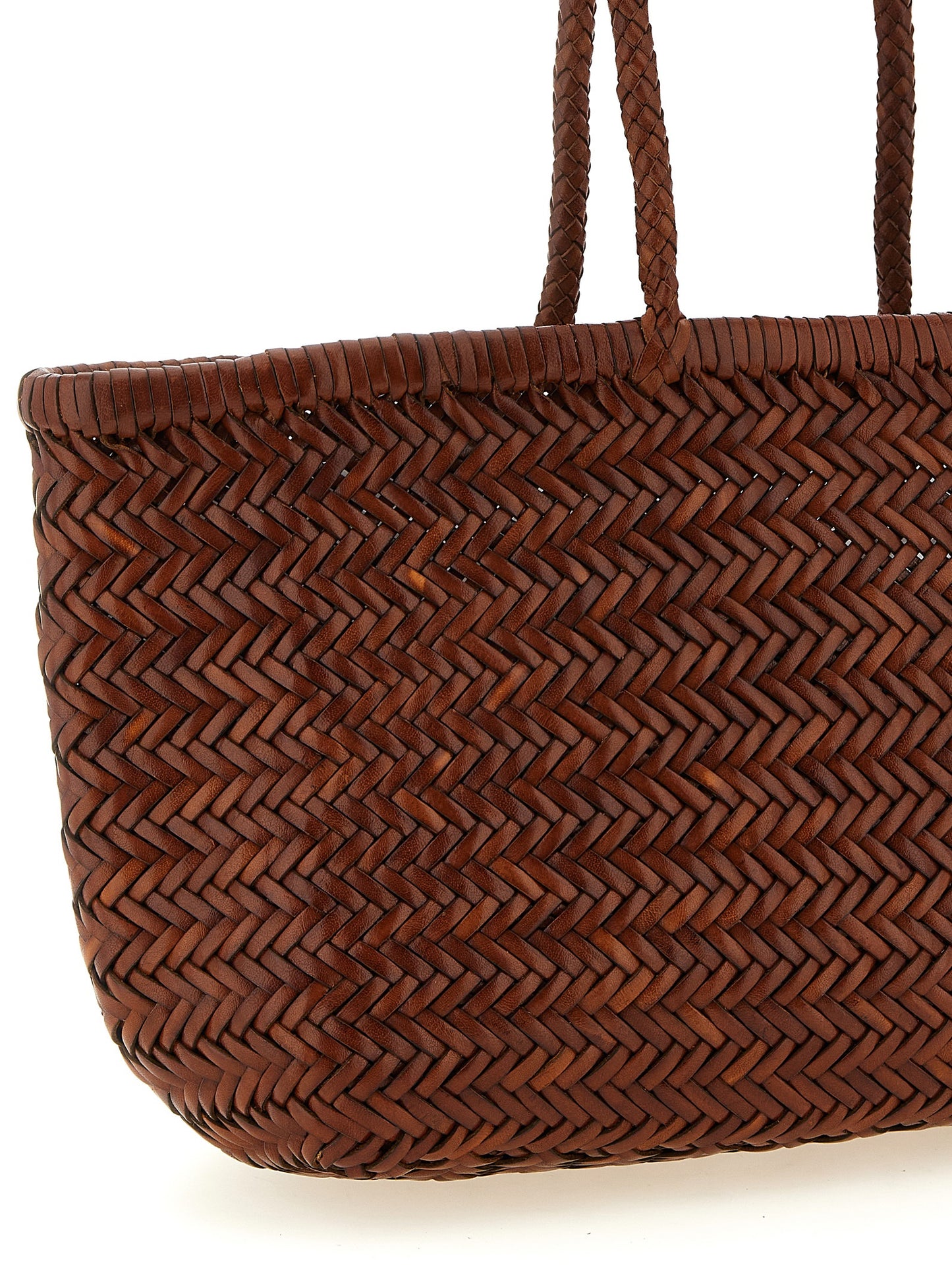 Dragon Diffusion Brown Calfskin Shoulder Bag