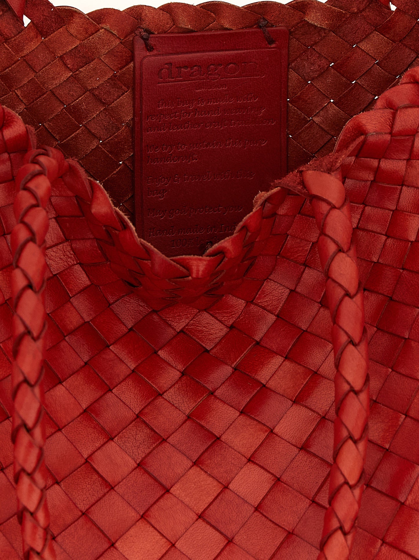 Dragon Diffusion Red Calfskin Shoulder Bag