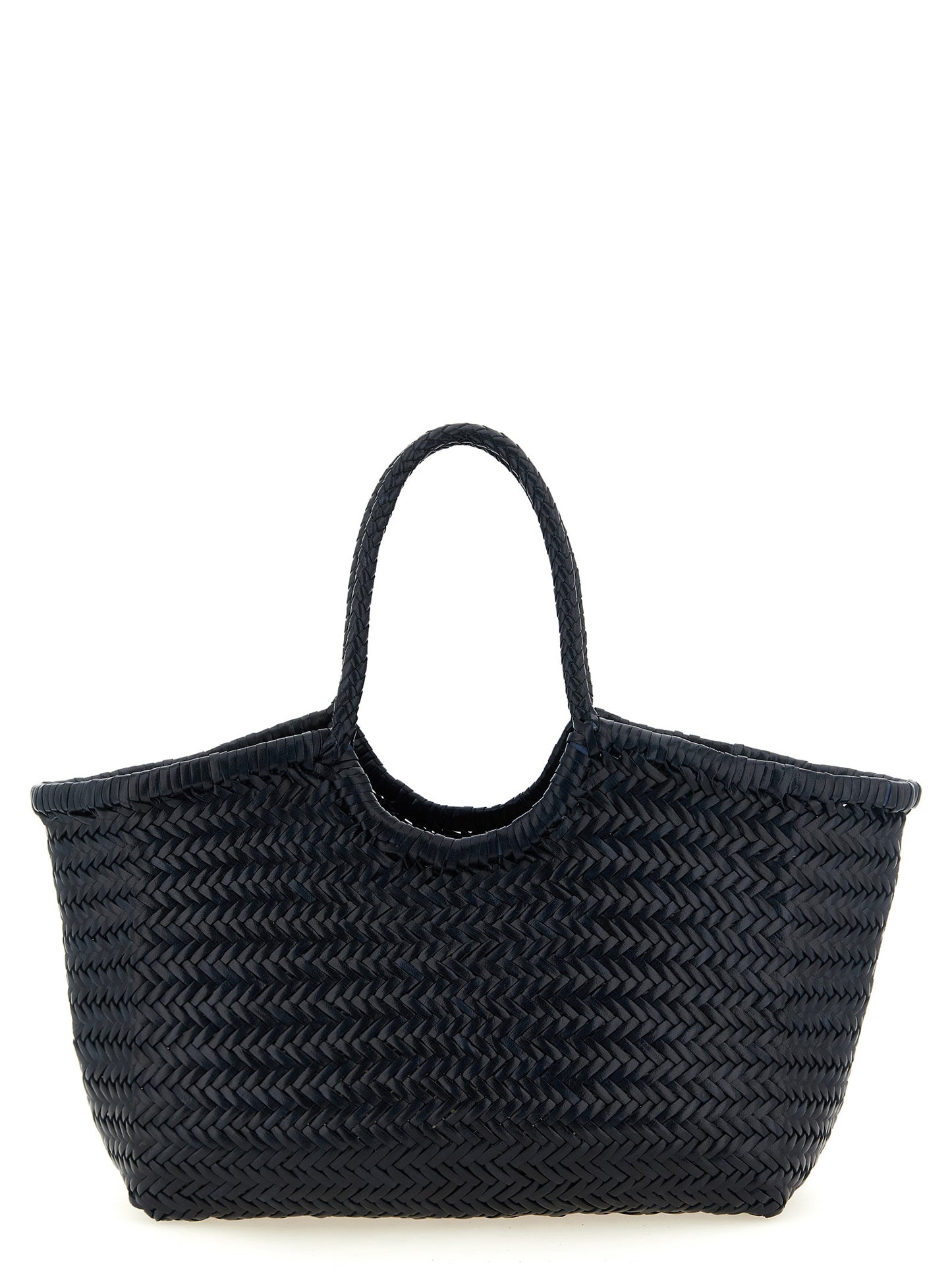 Dragon Diffusion Blue Cowhide Shoulder Bag