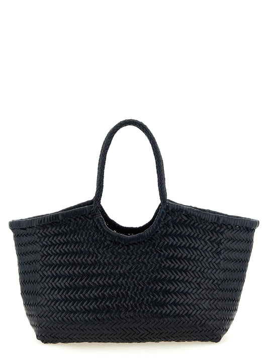 Dragon Diffusion Blue Cowhide Shoulder Bag