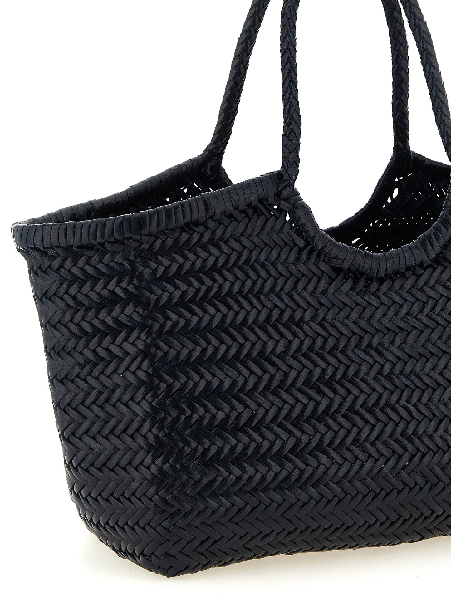 Dragon Diffusion Blue Cowhide Shoulder Bag